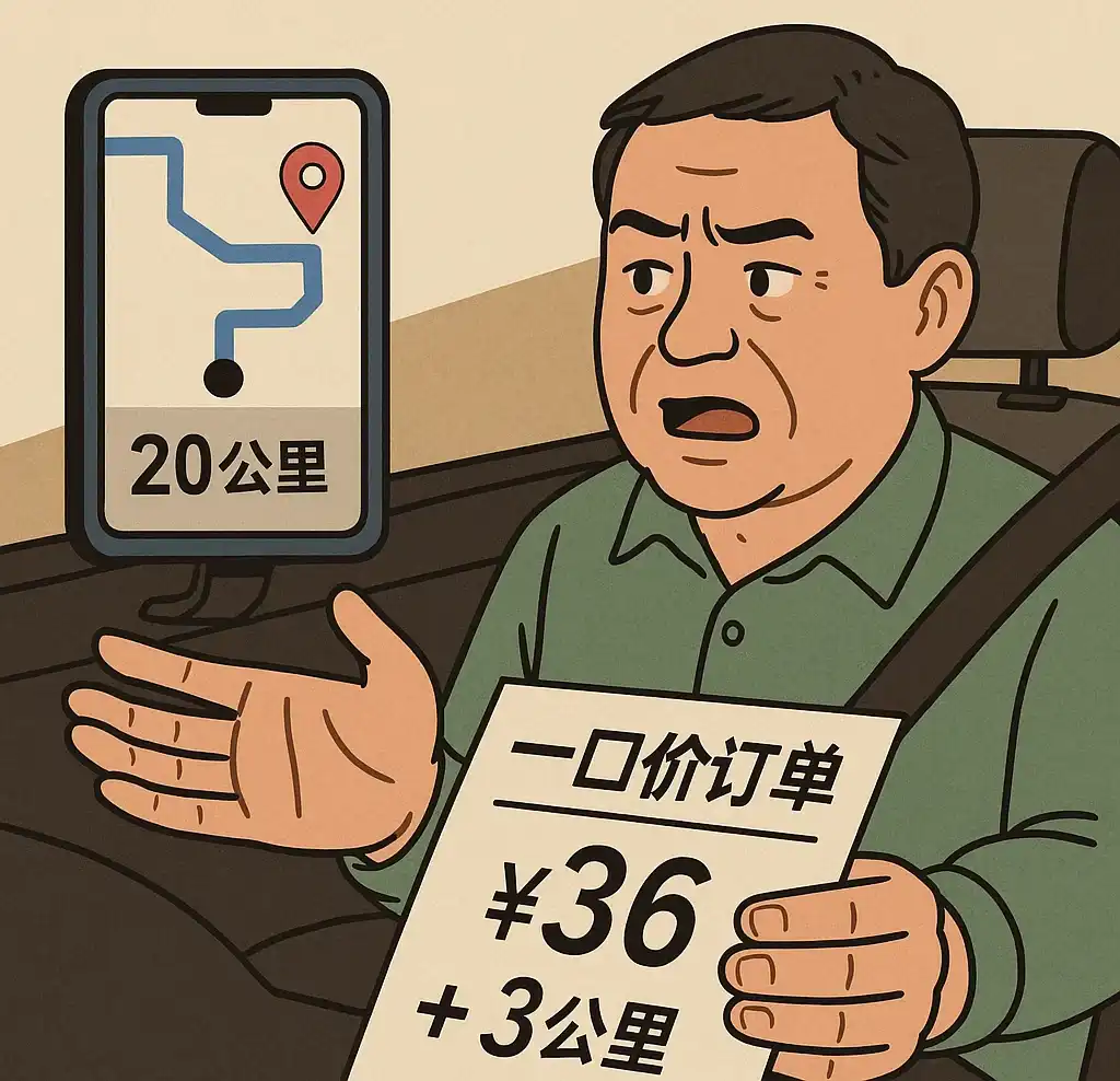 一口价订单的“陷阱”：孝感熊师傅的3公里之争插图