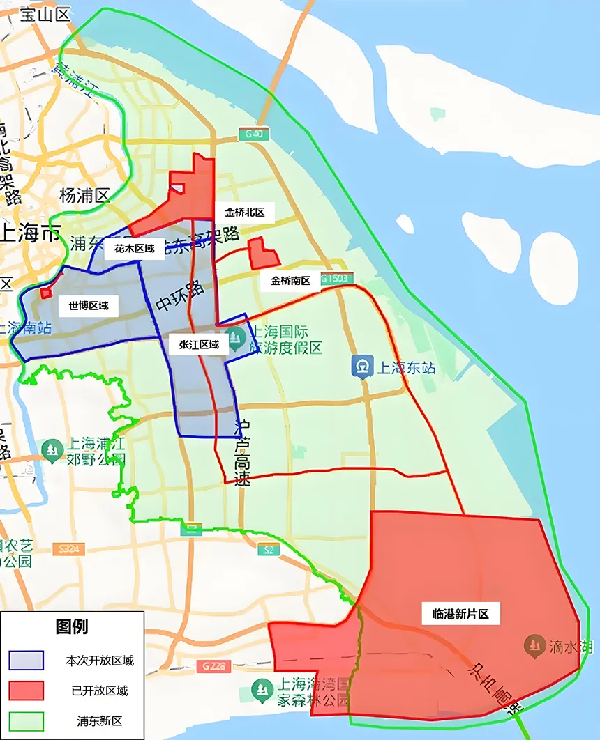 上海浦东自动驾驶再升级:758公里测试道路开放,”未来车”驶入快车道插图 上海浦东自动驾驶再升级:758公里测试道路开放,”未来车”驶入快车道插图