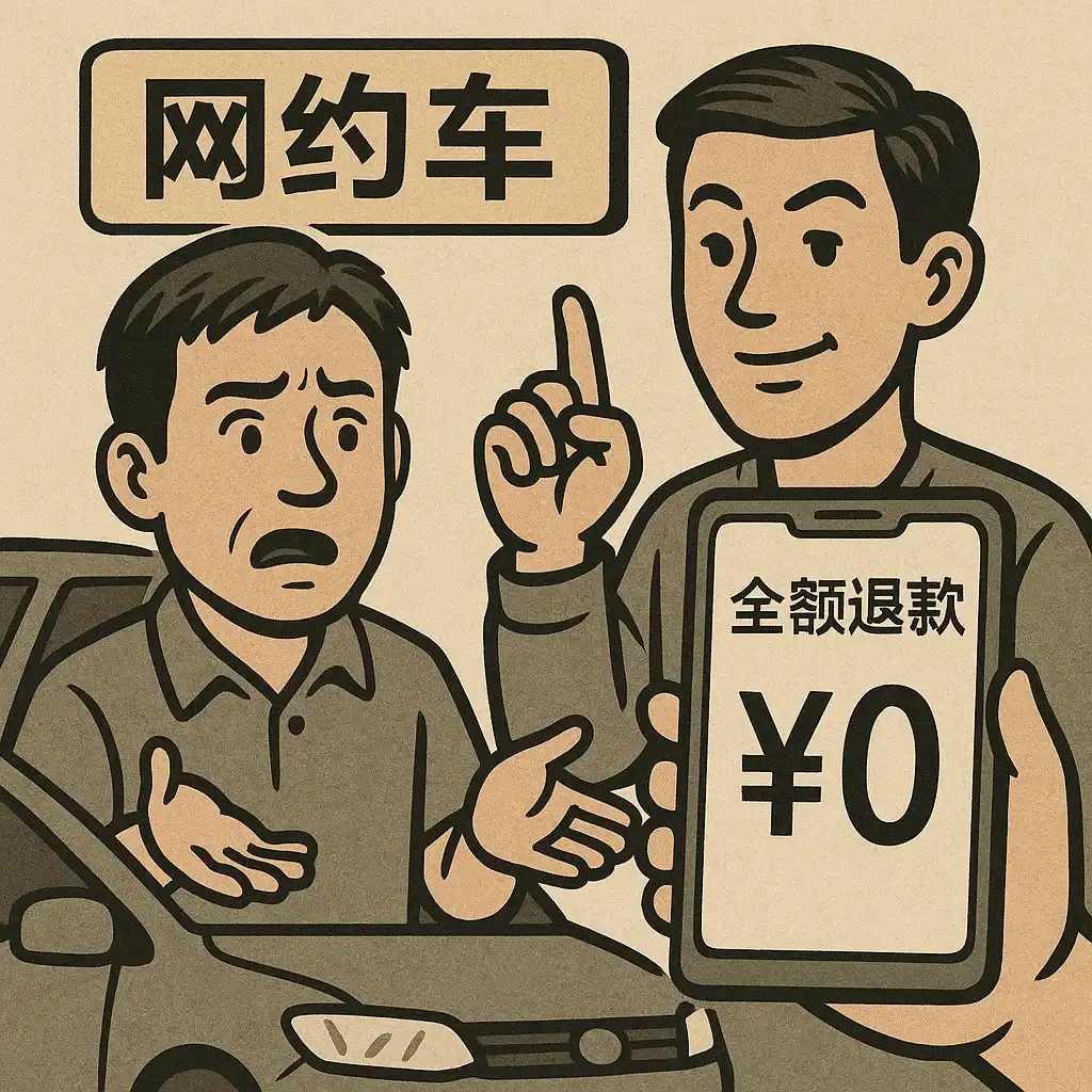 乘客定位失误，司机却被“白嫖”：网约车平台全额退款引争议插图1