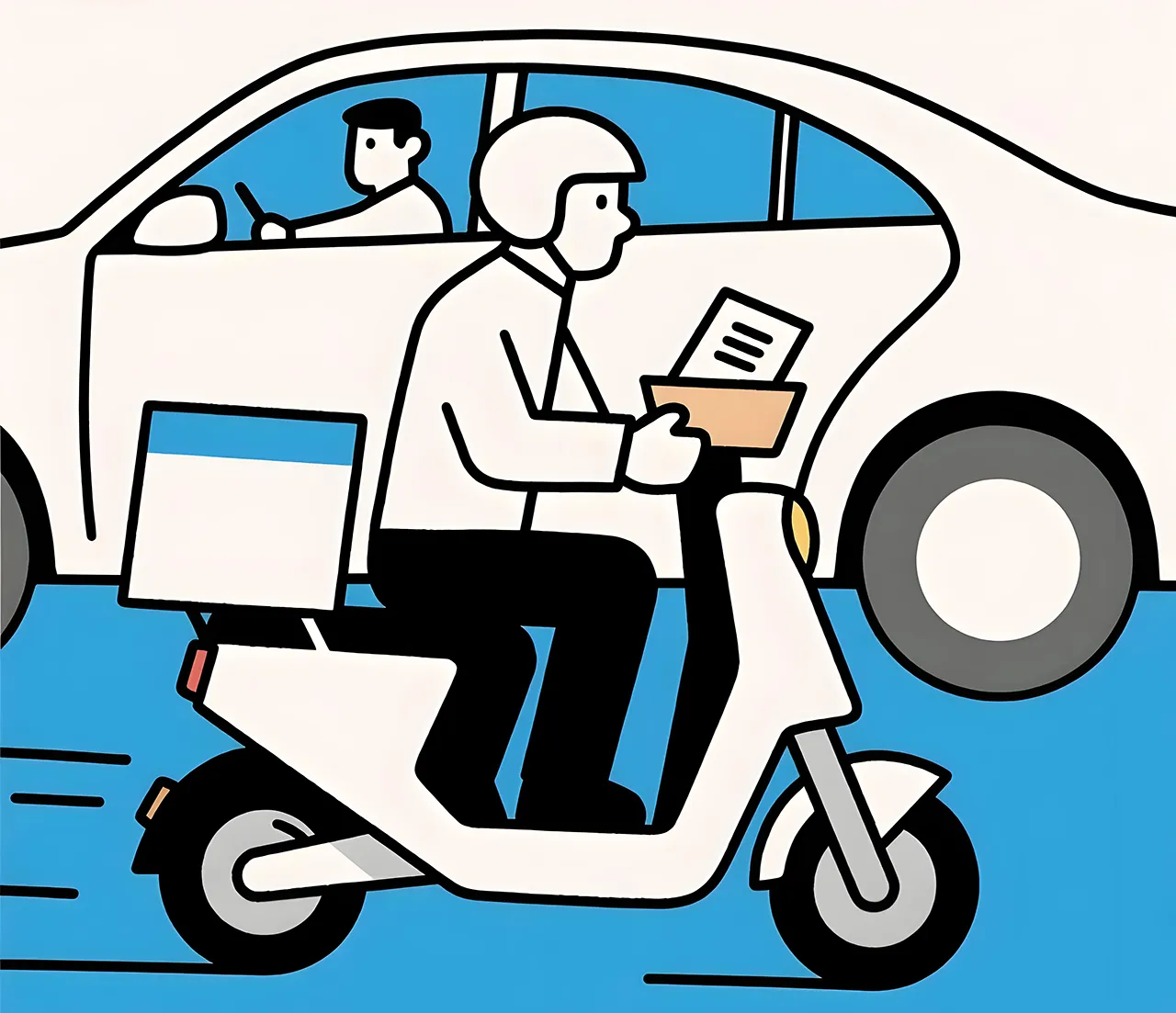 外卖骑手与网约车司机：未来社会的两大支柱职业？插图