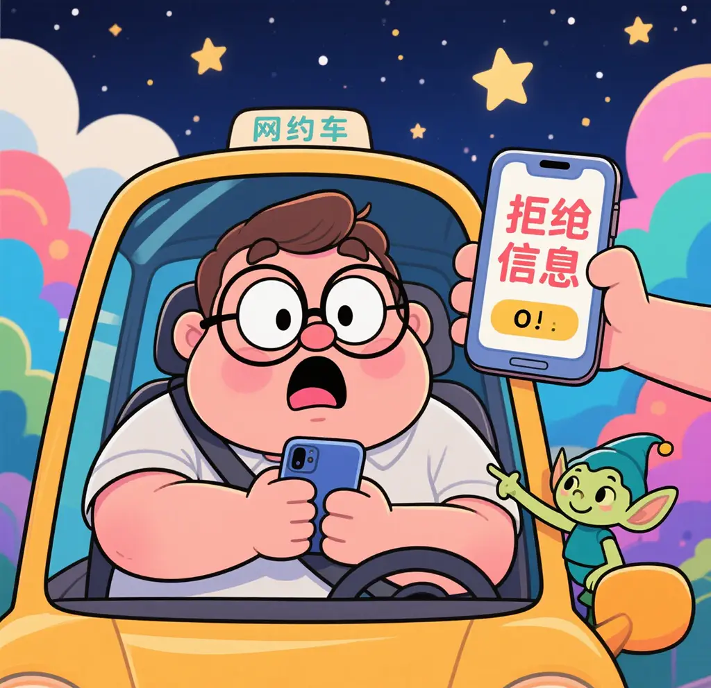 惊!平台竟自动替司机发拒单信息,南宁司机乘客双双 “傻眼”插图1 惊!平台竟自动替司机发拒单信息,南宁司机乘客双双 “傻眼”插图1