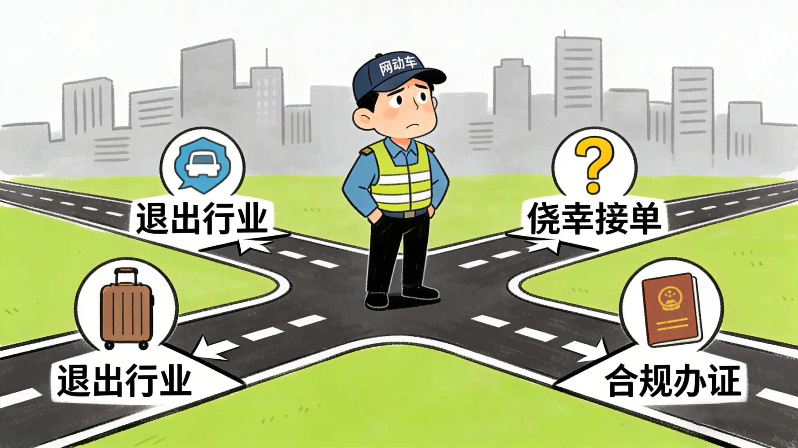 网约车严查风暴来袭！单证司机何去何从？小县城司机血泪教训：别再掉进“双证陷阱”插图1