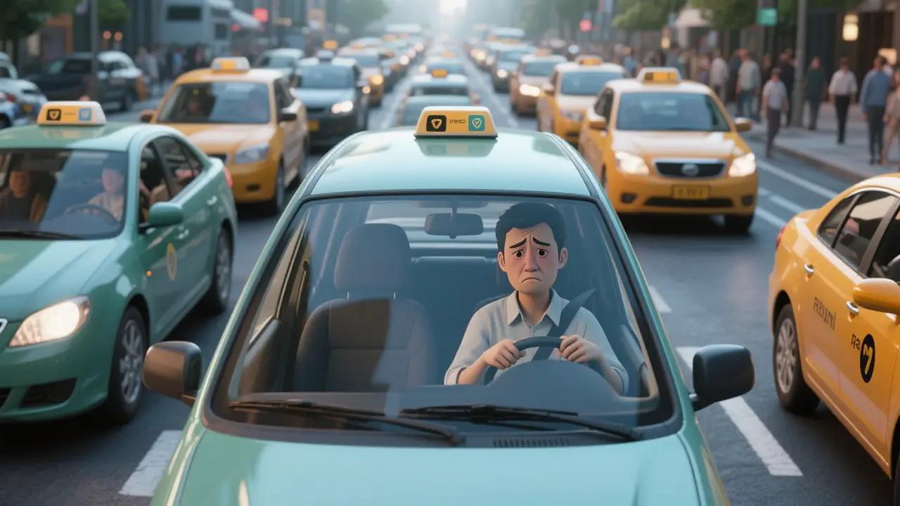 网约车行业饱和危机:超半数持证车辆陷入闲置困境插图 网约车行业饱和危机:超半数持证车辆陷入闲置困境插图