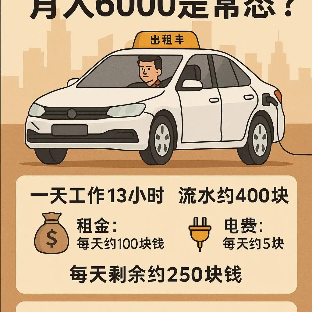 苏州网约车司机真实收入揭秘：月入6000是常态？插图
