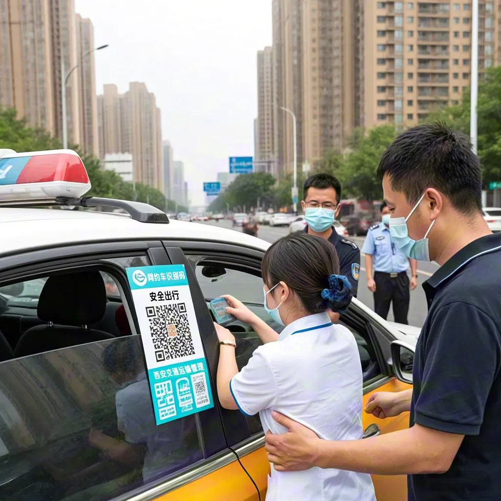 西安市推行“一车一码”网约车标识制度，助力市民安全出行插图