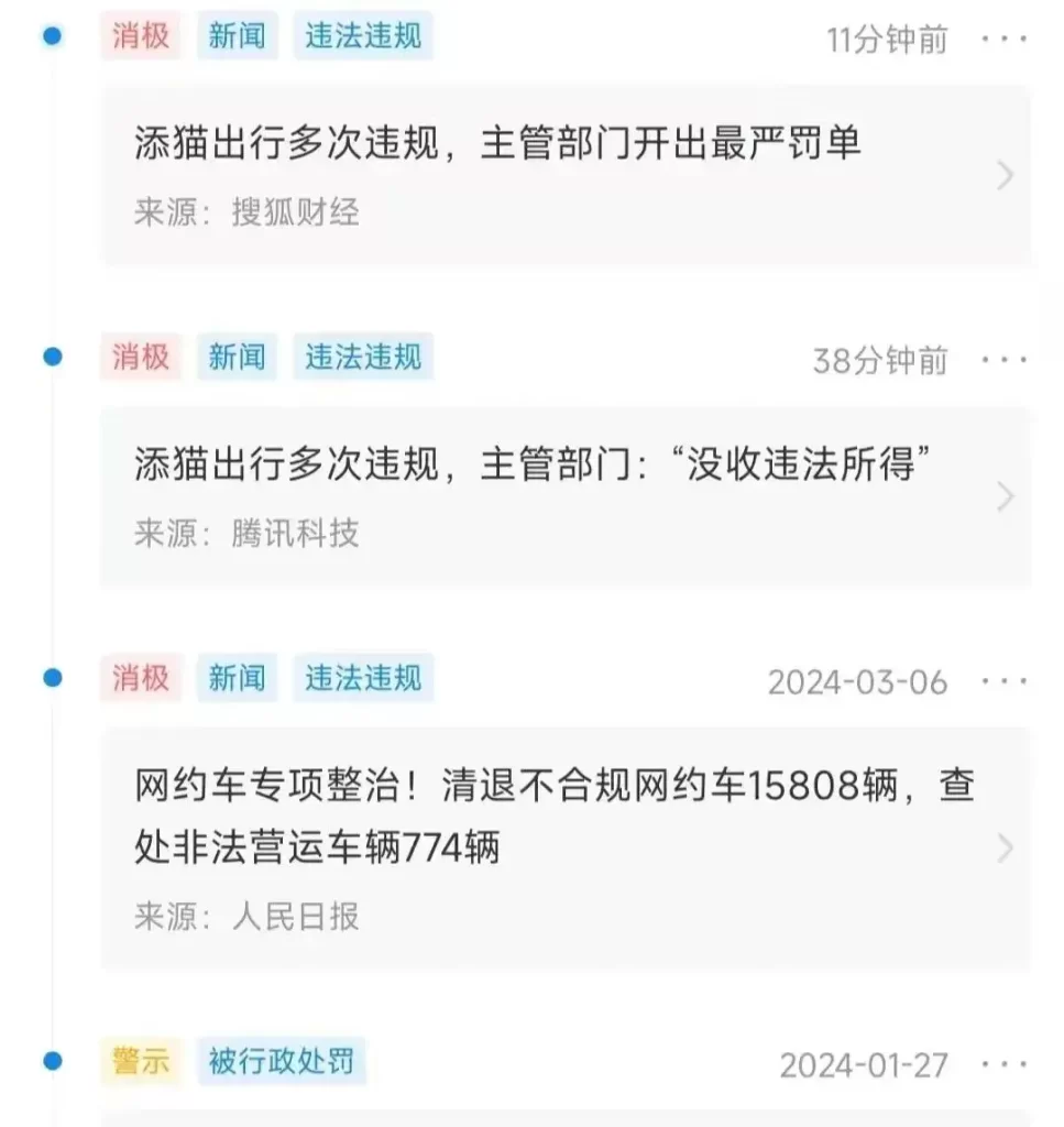 2024年网约车行业迎来合规化风暴:无证司机面临清退,平台严罚,合规化时代来临插图2 2024年网约车行业迎来合规化风暴:无证司机面临清退,平台严罚,合规化时代来临插图2