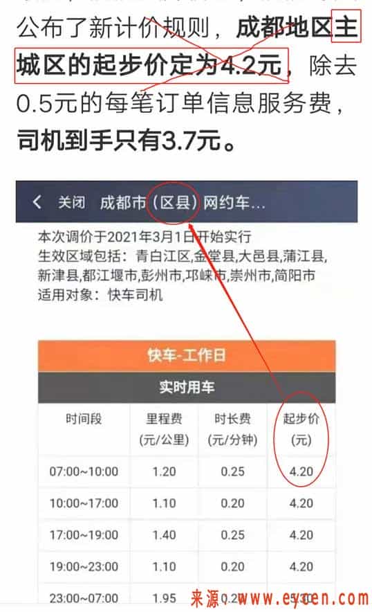 3月1日网约车调价，司机发声，平台紧急发布说明！有费用免除了.png