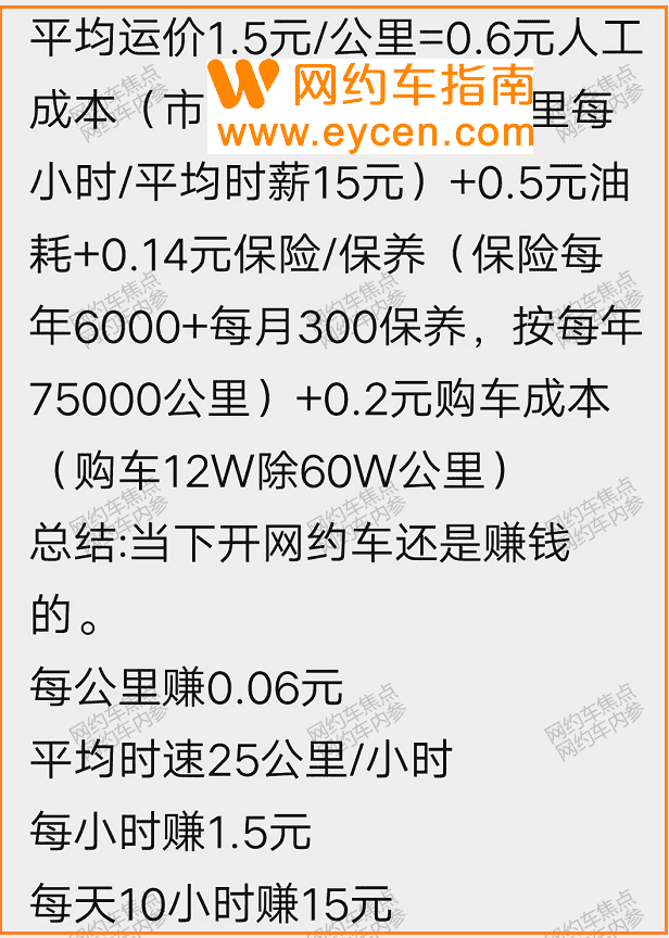 8个小时流水69元,司机:幸亏没有换车不然供不起插图3 8个小时流水69元,司机:幸亏没有换车不然供不起
