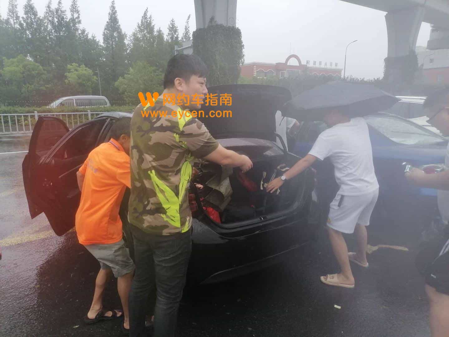宁波滴滴防汛救灾保障车队,为800余名受困群众“摆渡”插图2 宁波滴滴防汛救灾保障车队,为800余名受困群众“摆渡”插图2