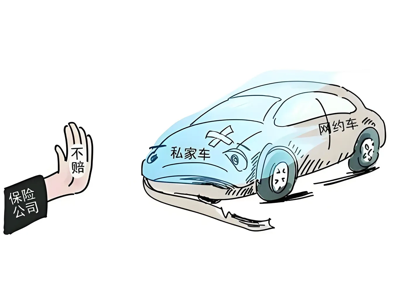 网约车私下交易事故责任归属案分析插图2 网约车私下交易事故责任归属案分析插图2