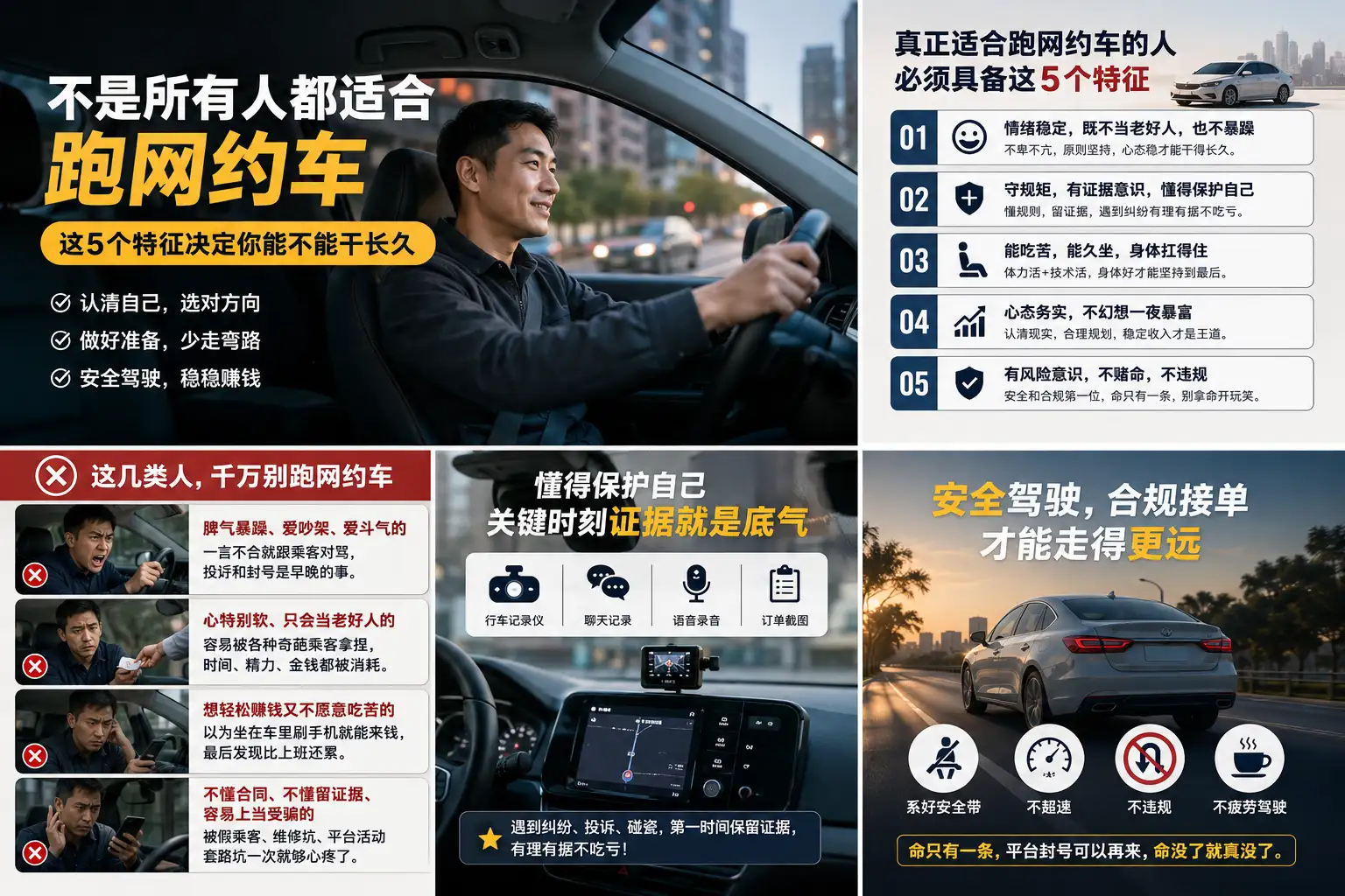 真正适合跑网约车的人，必须具备这5个特征插图